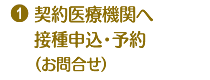 1.「利用券（院内・集合用）発行」を行う（枠内最下部ボタンより）